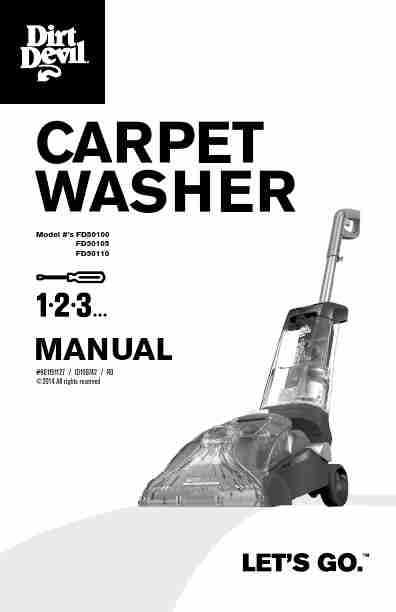 Dirt Devil Quick And Light Carpet Cleaner Manual-page_pdf